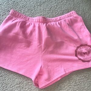 🆕 PINK Victoria's Secret Foldover Short Sz XL